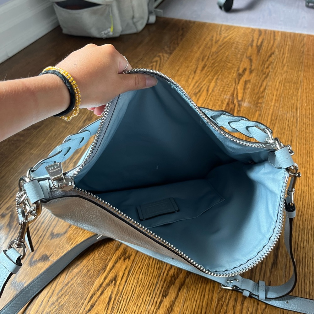 Light Blue Coach Bag - Picture 4 of 4